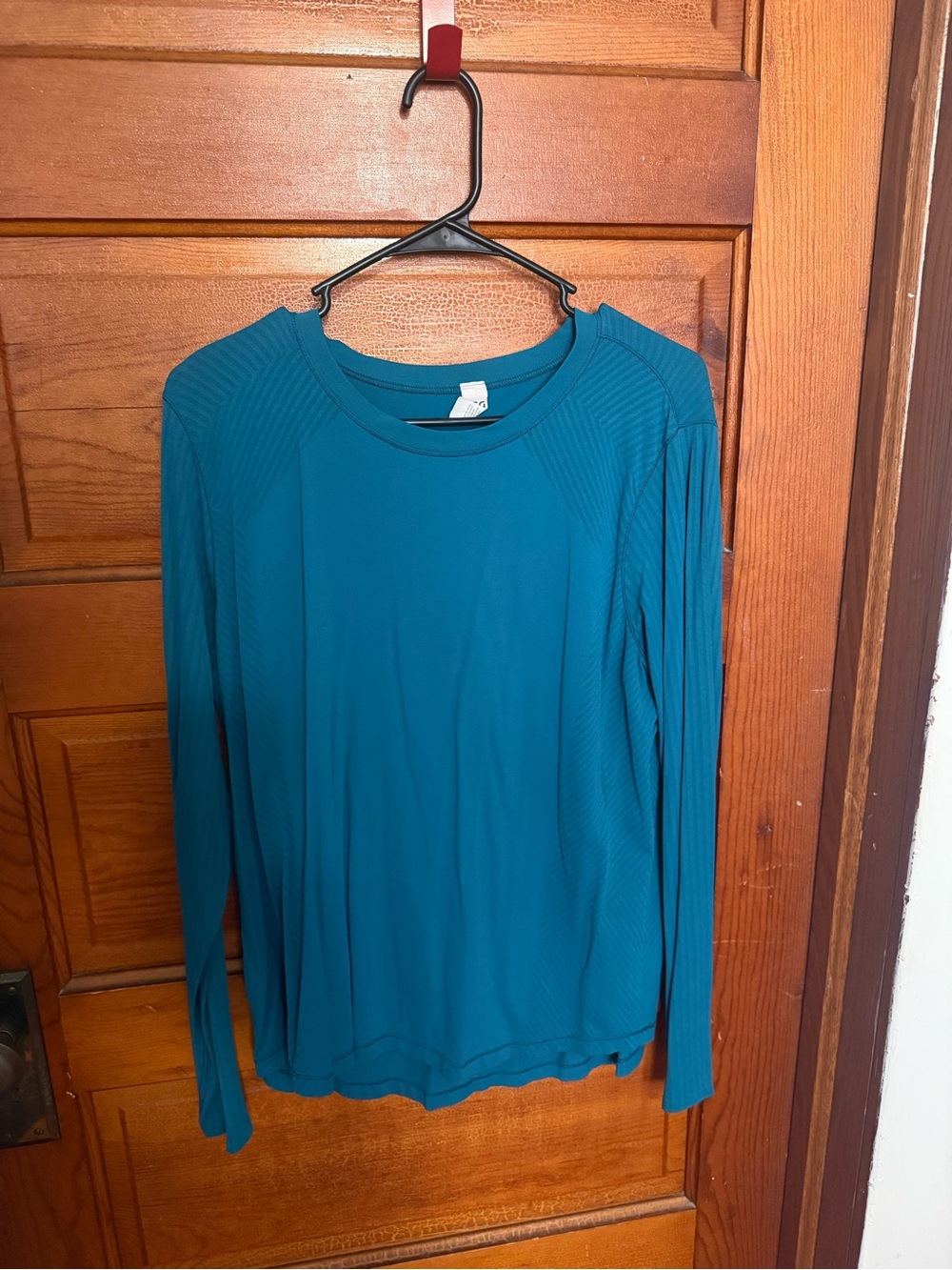 DSG Women’s Teal Long-Sleeve Crew Neck Top